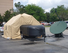 The Reeves Incident Command Post (ICP) Trailer. 