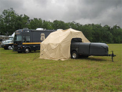 The Reeves Incident Command Post (ICP) Trailer. 