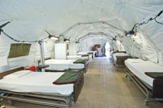 Last year, DRASH facilities provided nearly 3,000 square feet for medical care. Organizers chose to add additional shelters to improve emergency response during this year's festivities.