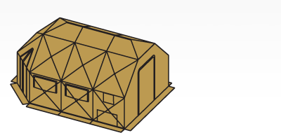 DRASH 3CT Shelter diagram