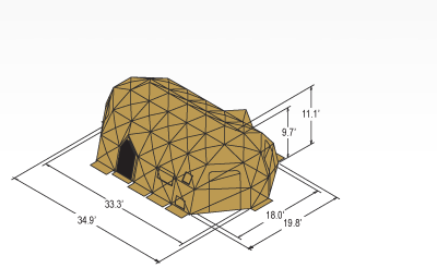 DRASH Model MX5 Shelter specifications