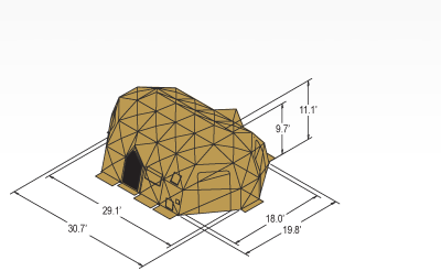 DRASH MX Shelter specifications