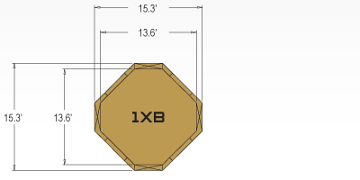 DRASH Model 1XB Shelter diagram