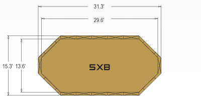 DRASH Model 5XB Shelter diagram