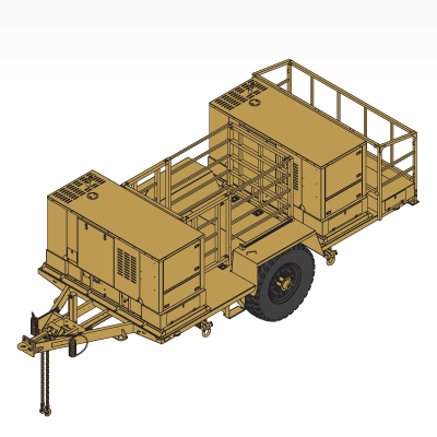 DRASH HP-6G/18 Intelligent Power Technology Trailer