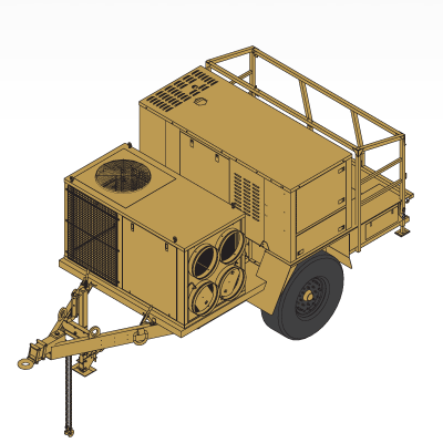 DRASH HP-2C/188 Intelligent Power Technology Trailer