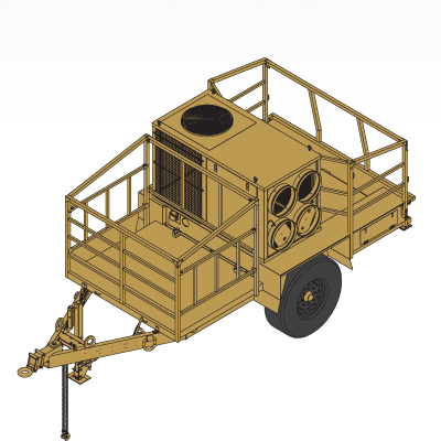 DRASH HP-2C/8E Trailer