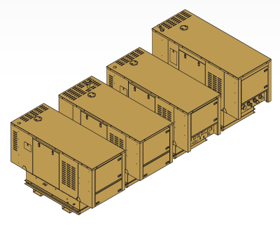 DRASH SKID MOUNTED GENSET