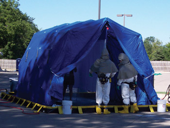 2-Lane DRASH First Response Decontamination System 