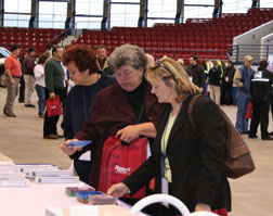 Reeves EMS emergency medical products at a show